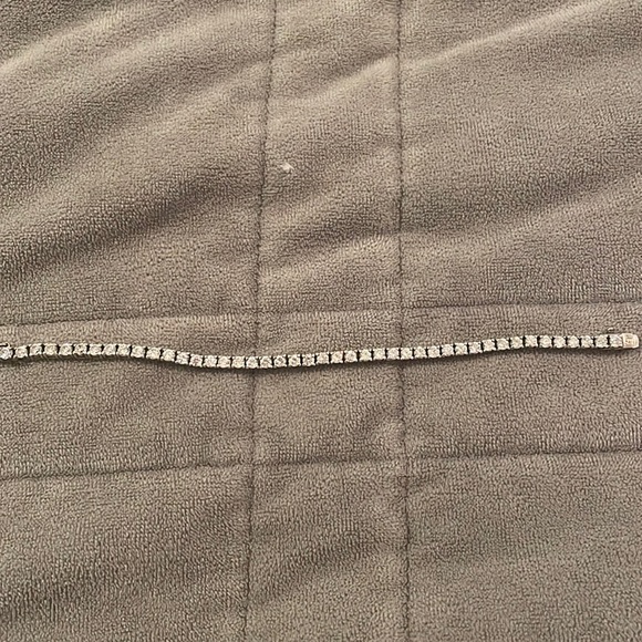 Beautiful silver and cubic zirconia bracelet from Macy’s in NYC - Picture 4 of 4